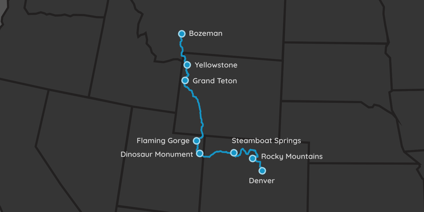 Trip Map Map