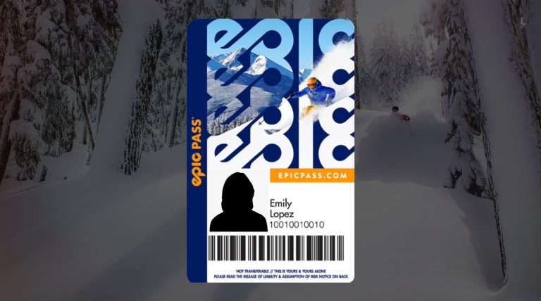 Current & Historic EPIC Lift Pass Prices
