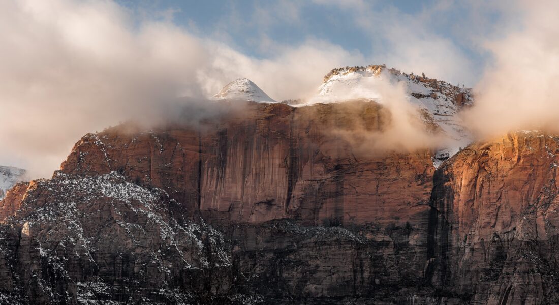 Zion in Winter