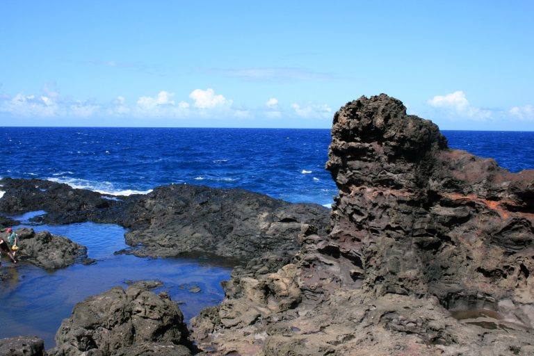 Visiting the Olivine Pools in Maui