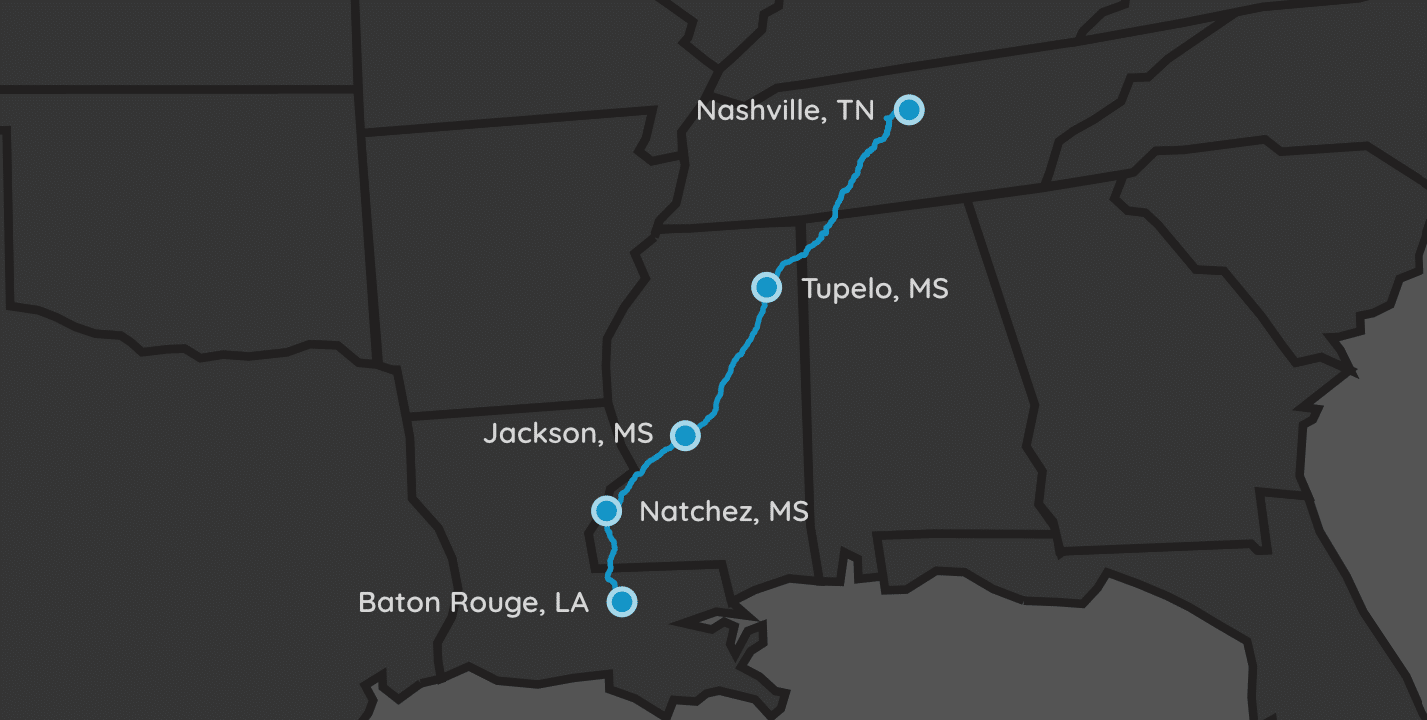 Trip Map Map