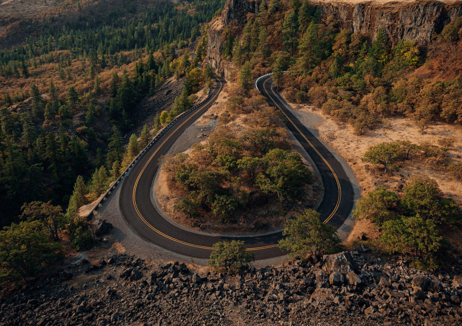 Rowena Crest Viewpoint in Oregon's Columbia River Parks & Trips
