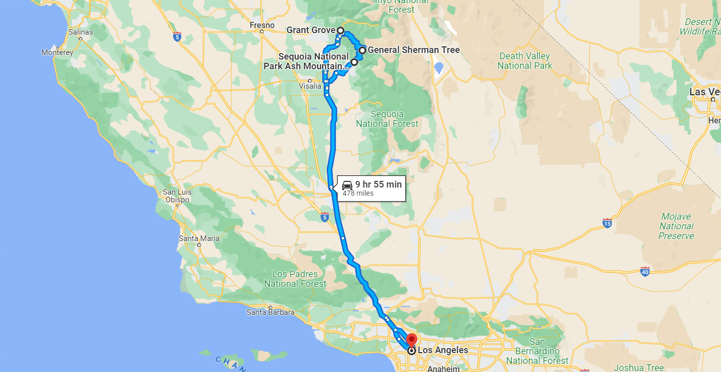 Trip Map Map