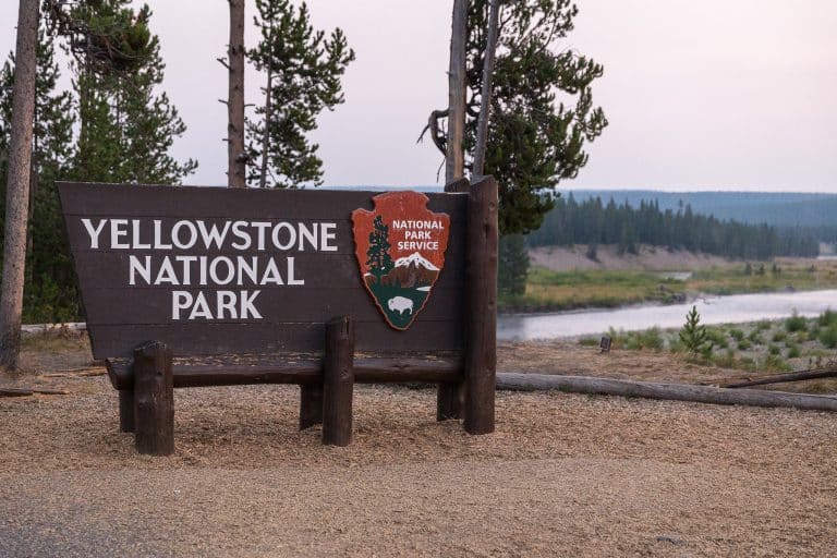 All Yellowstone National Park Entrance Signs